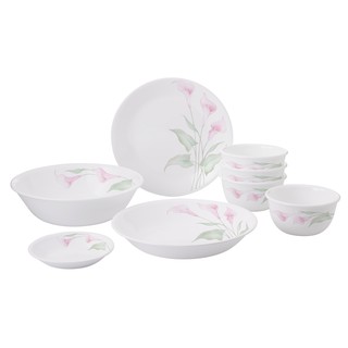 Corelle ชุดจาน  8 ชิ้น ลายลิลลี่วิลล์/C-03-8-LV-P