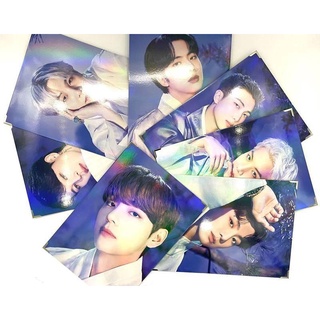 BTS 2021 Mid-Autumn Festival Premium Photo JK V JIMIN JIN SUGA RM J-HOPE Laser colorful HD Photo Frame