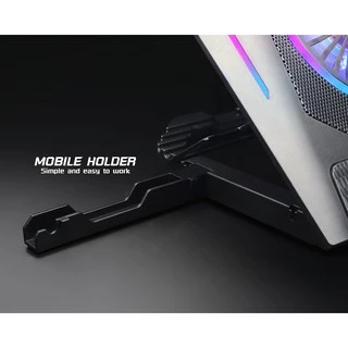 NUBWO พัดลมโน๊ตบุ๊ค พัดลมรองโน๊ตบุ๊ค RGB NX-F1 SUBZERO , NX-F2 SINDEL , NX-F3 ZONIX , NX-F4 COOLING PAD ประกันศูนย์ 2ปี