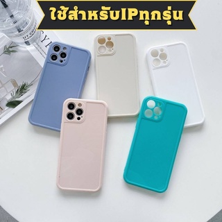 พร้อมส่งในไทย-เคสพาสเทล TPU นิ่ม ใช้สำหรับIPทุกรุ่น#026