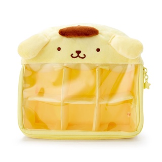 กระเป๋าสำหรับจัดระเบียบ มีซิป (แบ่งเป็น 6 ช่อง) Doll House ลาย Pompompurin pn / Pompompurin