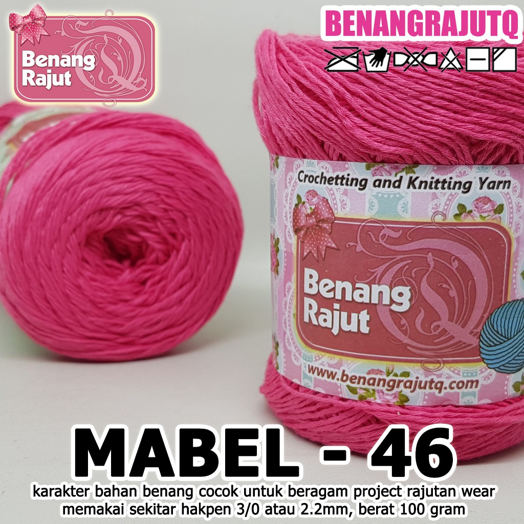 SMALL MABEL 46 PINK PRINCES KNITTING YARN SHOP yani_brq