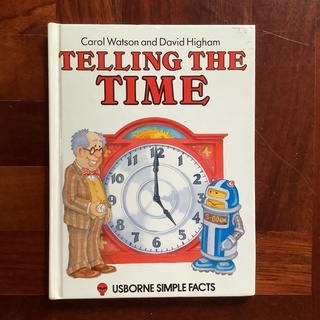 หนังสือเด็กภาษาอังกฤษ Telling the Time เรียนรู้เรื่องเวลา
