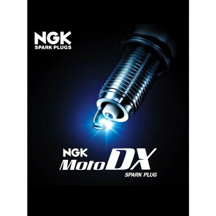หัวเทียนมอเตอร์ไซค์ NGK MOTO DX CPR8EDX - CPR9EDX - CR8EDX - CR9EDX - LMAR8ADX-9S ของแท้จากญี่ปุ่น
