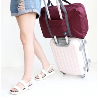 K15-mt5 กระเป๋าเดินทางพับได้  กระเป๋าเสริมเดินทาง  Travel bag (สินค้าส่งจากกรุงเทพ)