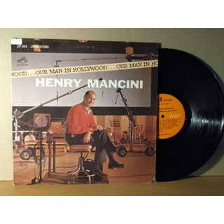 แผ่นเสียงเพลงสากล Henry mancini ปกvg/nm 300