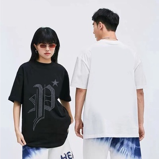 เสือยืดผู้ชาย เสื้อทหาร Tee - แฟชั่นเกาหลีเสื้อยืดขนาดใหญ่สําหรับผู้ชายถนนเสื้อลําลอง #PLE-0057-1