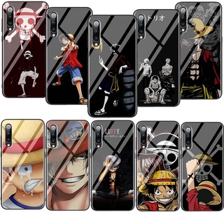 เคสโทรศัพท์มือถือกระจกนิรภัย TPU แบบนิ่ม ลาย SL51 ACE ONE PIECE สําหรับ Xiaomi Redmi Note 9 Pro Max Note 9S Note 9 Pro 5G 10X 4G M i10T Lite