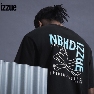 Nhiz izzue x NEIGHBORHOOD เสื้อยืด แขนสั้น แฟชั่นฤดูร้อน สําหรับผู้ชาย 1184S0ES-5XL