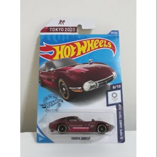 รถเหล็ก Hotwheels TOYOTA 2000 GT OLYMPIC GAMES TOKYO 2020  (ib012)