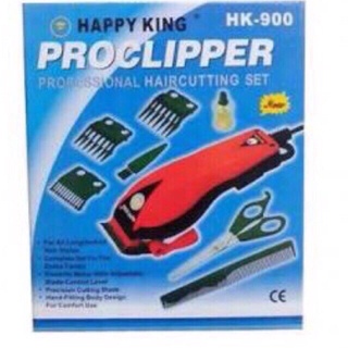 Happy King ปัตตาเลี่ยนตัดผม แบตตาเลี่ยนไฟฟ้า ที่ตัดผมชาย Proclipper รุ่น HK-900