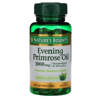 Natures Bounty, Evening Primrose Oil, 1000 mg, 60 Softgels