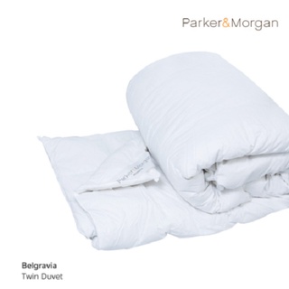 Parker&amp;Morgan:ไส้ผ้านวมขนห่านแท้ เบลเกรเวีย (TWIN DUVET) เตียงเดี่ยว : Belgravia Goose Down&amp; Feather 90/10 Duvet Twin