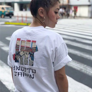 [100% Cotton] Undefeated เสื้อยืดแขนสั้นสําหรับผู้ชายและผู้หญิง Wudao Limited Ukiyo-e Sumo