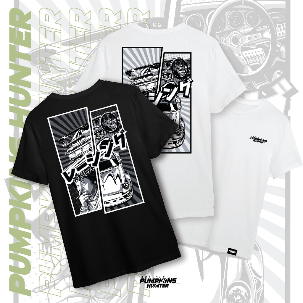 [[พร้อมส่งค่า]] เสื้อยืด Ver.993 RWB  ผ้าคอตตอนแท้ 100% ลายการ์ตูน แนวสตรีท เสื้อรถ เสื้อซิ่ง เสื้อย