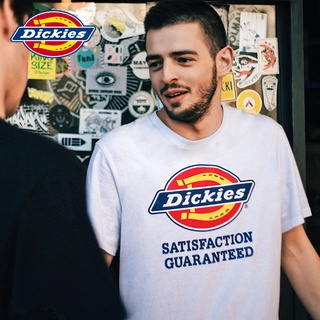 DICKIES เสื้อยืดแขนสั้น คอกลม ผ้าฝ้าย ทรงหลวม แฟชั่นฤดูร้อน สําหรับผู้ชาย และคู่รัก