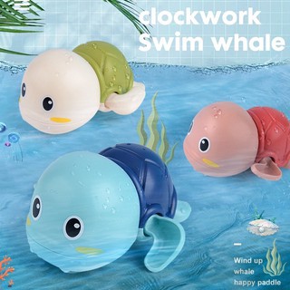 ของเล่นลอยน้ำ เต่าไขลานว่ายน้ำ ของเล่นอาบน้ำ  เต่าไขลานว่ายน้ำ ทารก ของเล่นอาบน้ำ