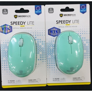 𓊆 ส่งไวทันใจ พร้อมส่งจ้า💖😋 𓊇เมาส์ไร้สาย MICROPACK MP-716W WIRELESS MOUSE