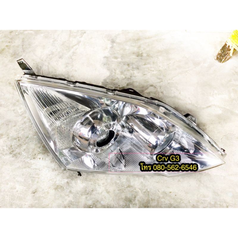 ของเเท้!! ไฟหน้า​ crv​ 2007-2013 ไฟหน้า crv gen3 ไฟหน้า crv2010 ไฟหน้า crv 2009ไฟหน้า​crv​  g3