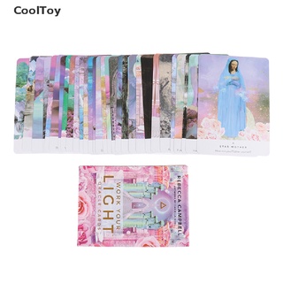 Cooltoy การ์ดออราเคิล ทํางานด้วย Rebecca Campbell A 44 ใบ