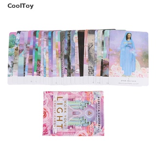 Cooltoy การ์ดออราเคิล ทํางานด้วย Rebecca Campbell A 44 ใบ