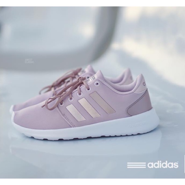 adidas cloudfoam metallic rose gold