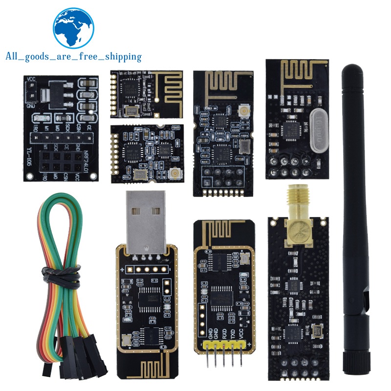 โมดูลส่งสัญญาณข้อมูลไร้สาย NRF24L01+ 2.4G 2.4GHz NRF24L01 NRF24L01+PA+LNA 1000 เมตร สําหรับ Arduino
