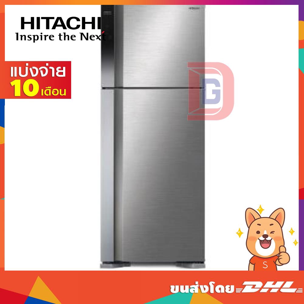 HITACHI ตู้เย็น 2 ประตู ขนาด 460 ลิตร 16.30คิว รุ่น R-V450PD BSL (16063)