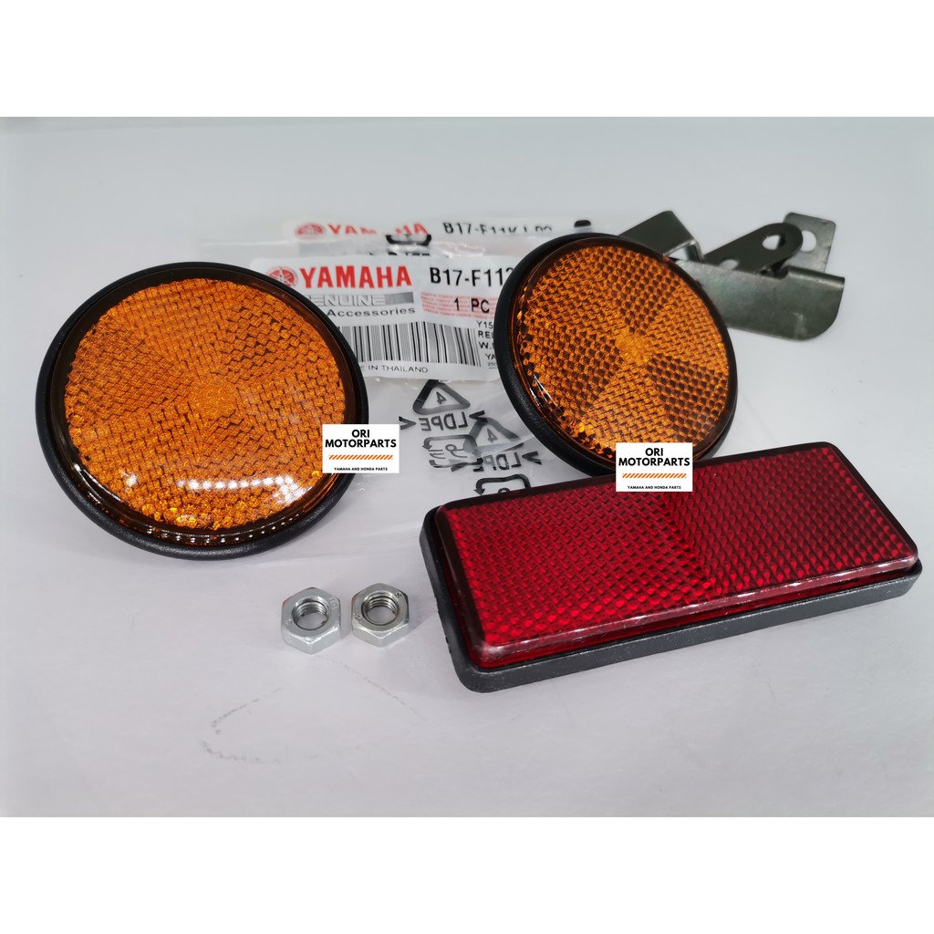 ชุดสะท้อนแสง (2 ชิ้น) Yamaha 135LC v4 Yamaha Lagenda ฉีด Yamaha Y15ZR Wave125i wave cx Wave Dash v3