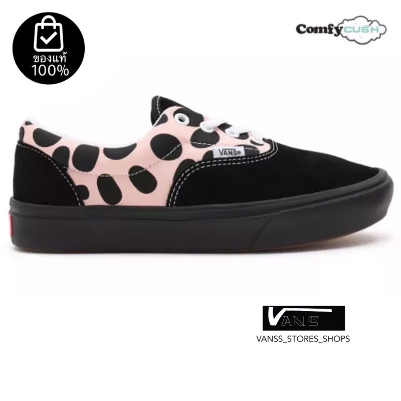 VANS ERA COMFYCUSH PASTAL BLACK SNEAKERS สินค้ามีประกันแท้