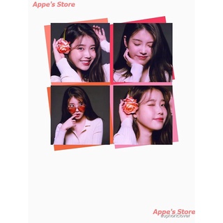 Appes Store 2021 IU Essential T-Shirt ลีจีอึน Lee Ji Eun IU เสื้อยืดพิมพ์ลาย