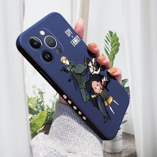 เคสโทรศัพท์มือถือ ซิลิโคนนิ่ม กันกระแทก ลายการ์ตูนอนิเมะ (SPY×FAMILY) สําหรับ iPhone SE XS Max XR X 11 Pro Max