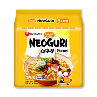 ราคาพิเศษ!! นงชิม นอกูรี ราเม็ง รสทะเล 120 กรัม Nongshim Neoguri Mild Seafood 120 g