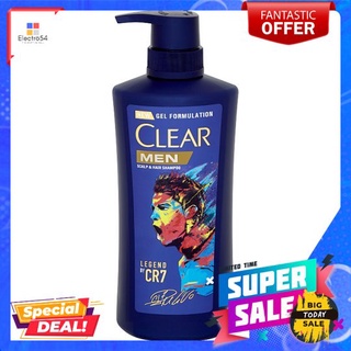 🔥สินค้าขายดี!! เคลียร์ เมน เลเจนด์ บาย ซีอาร์ 7 สกาลป์ แอนด์ แฮร์ แชมพู 390มล. Clear Men Legend by CR7 Scalp &amp; Hair Sham