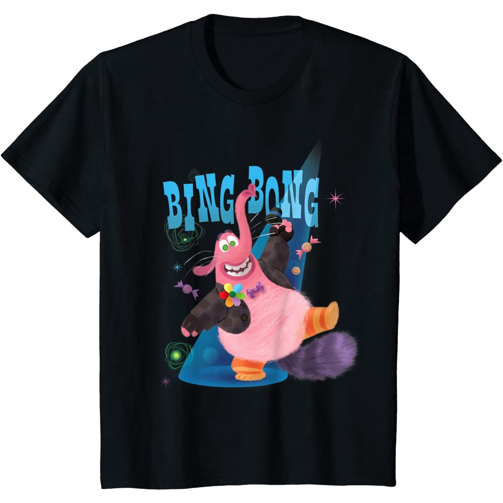 เสื้อยืดผ้าฝ้ายพรีเมี่ยม เสื้อยืด พิมพ์ลาย Disney and Pixar's Inside Out Bing Bong