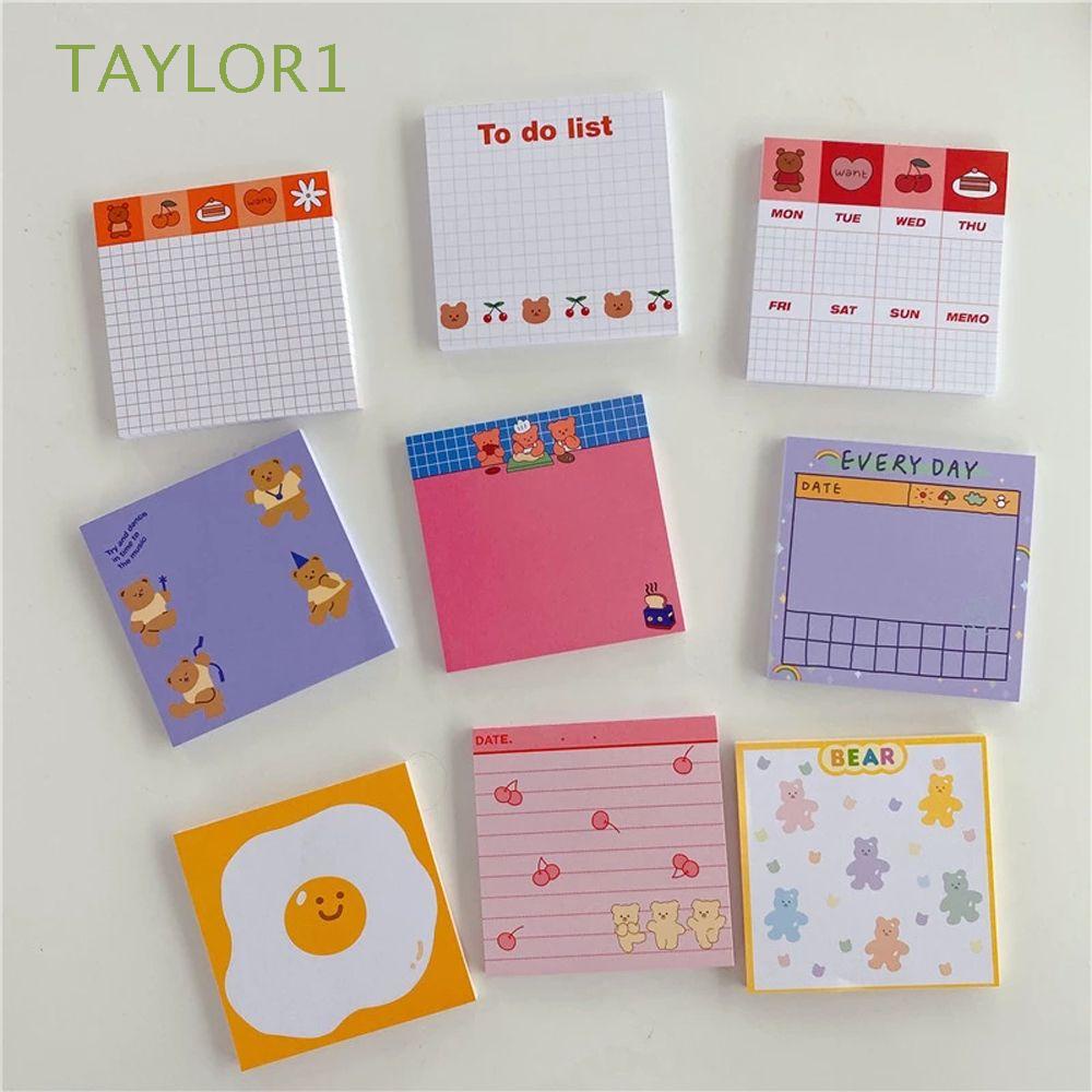DARON Cute Memo Pad Creative Sticky Notes Set Note Pads School Office Supplies Scrapbooking