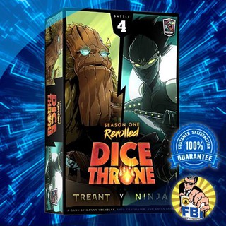 Dice Throne: Season One ReRolled ฺBox4 – Treant v. Ninja Boardgame พร้อมซอง [ของแท้พร้อมส่ง]