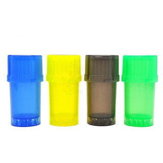 Medtainer Tube Grinder Plastic 42 mm. เครื่องบดสมุนไพรพลาสติก ทรงสูง ขนาด 42 มม. Herb Grinder