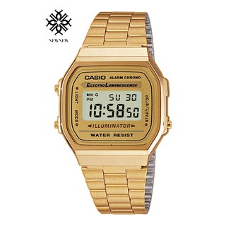 Casio A168WG-9WDF สีทอง ของแท้ ประกัน CMG 1 ปี