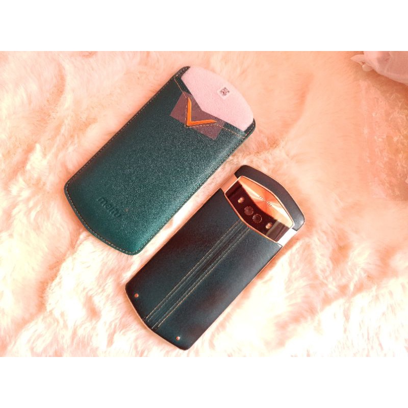 Meitu V6 สีเขียวมือถือไลฟ์สดเทพ