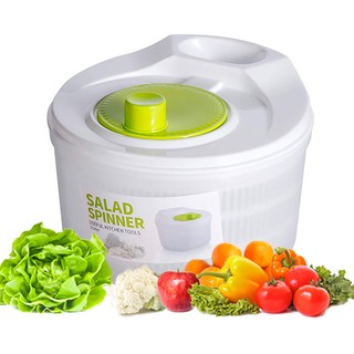 Salad Spinner Vegetable Dryer with Bowl Fruits Vegetable Lettuce Washer with Handle Durable