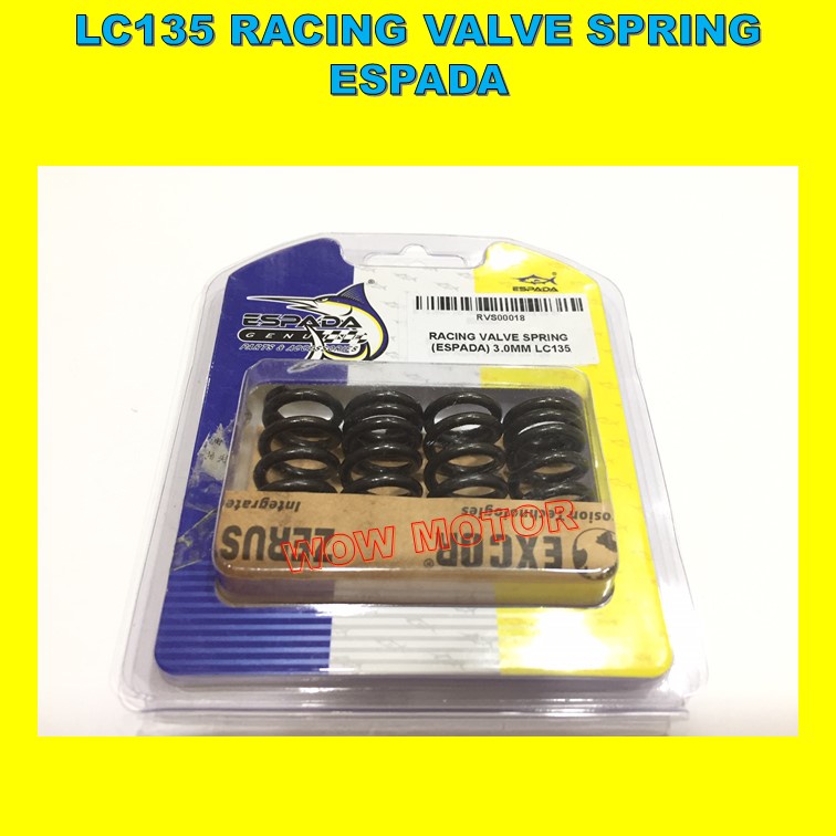 LC135 RACING VALVE SPRING ESPADA 3.0 MM LC 135 SPRING VALVE RACING ESPADA YAMAHA LC 135 SPRING VALVE