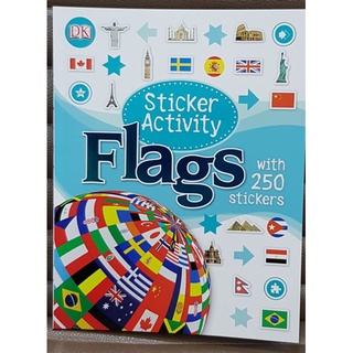 Flags Stickers activities book