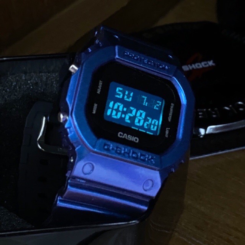 G-Schock ยักษ์เล็ก สีไทเท พร้อมกล่อง