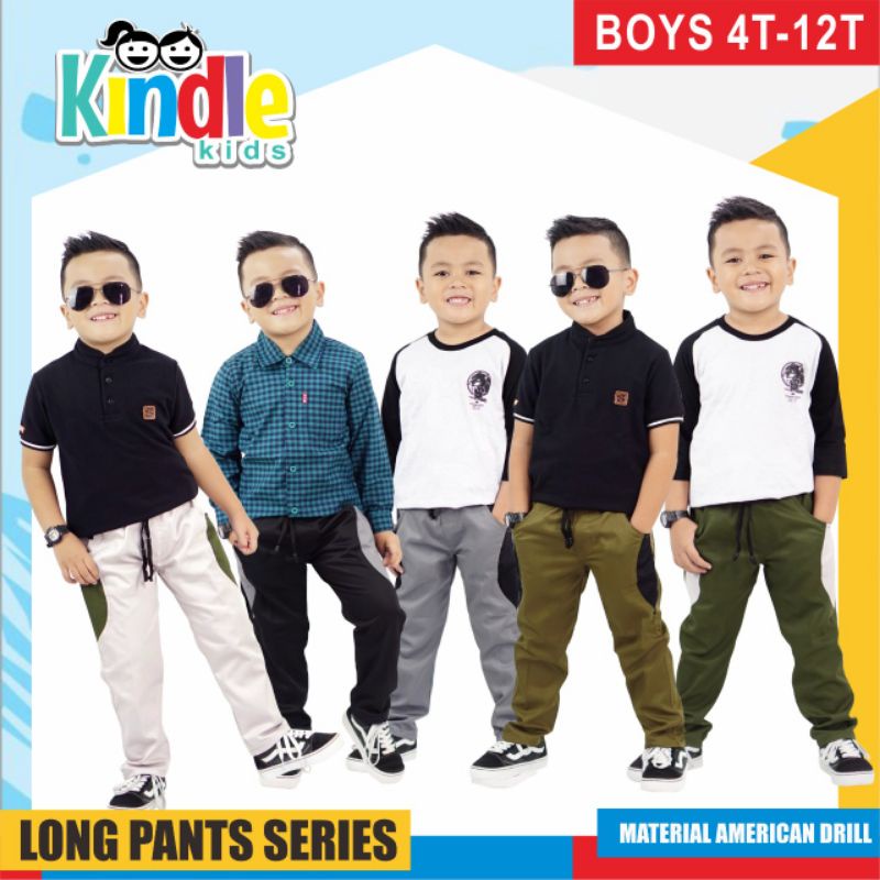 4-12t KINDLE KIDS BOYS CHINO TROUSERS