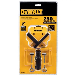 DEWALT แคล้มเข้ามุมพร้อมที่ยึดโต๊ะ DWHT83853-0