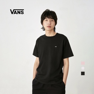 เสื้อยืดอินเทรนด์ผู้ชายอินเทรนด์ผู้หญิงLhc Vans เสื้อยืดแขนสั้นสีด ําแบบลําลอง TeS-3XL