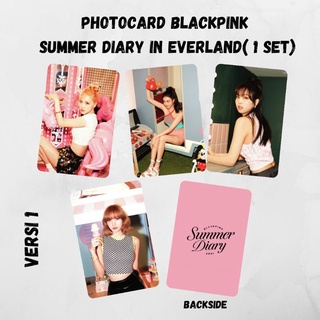 โฟโต้การ์ด Blackpink SUMMER DIARY IN EVERLAND 1 ชุด