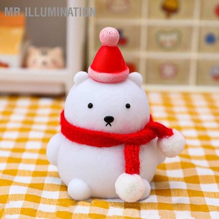 4.5W 3.6V Cartoon Bedside Lamp Plastic LED Christmas Bear Night Light for Bedroom Girl Gifts