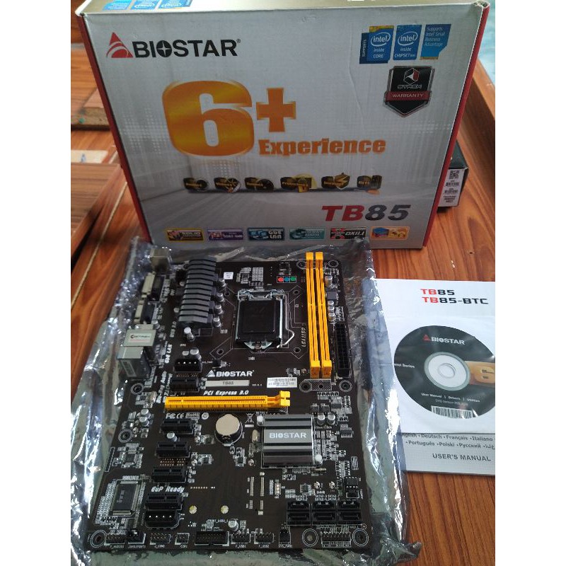 Biostar TB85 1150-VSL ใหม่มาก